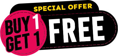 Buy one get one free special offer