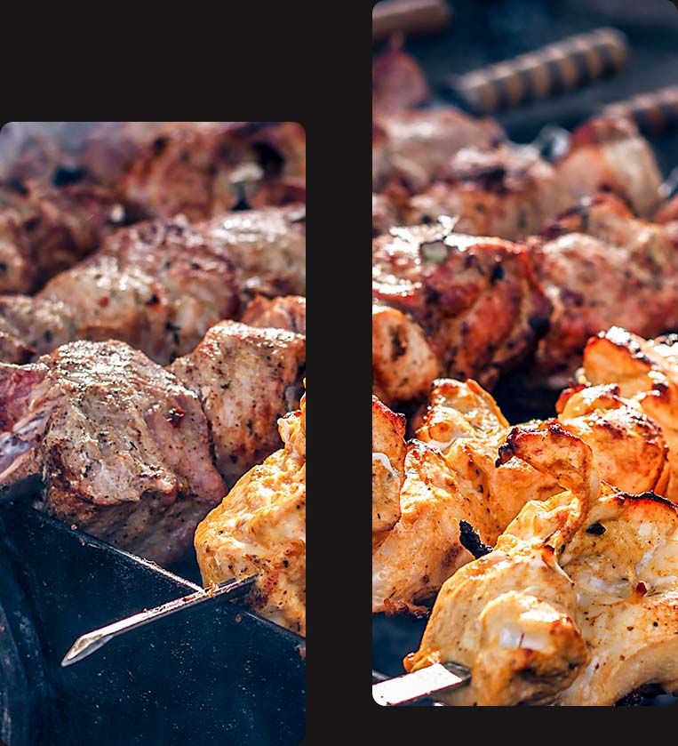 Order tasty shish kebabs online from UK Pizza and Kebab